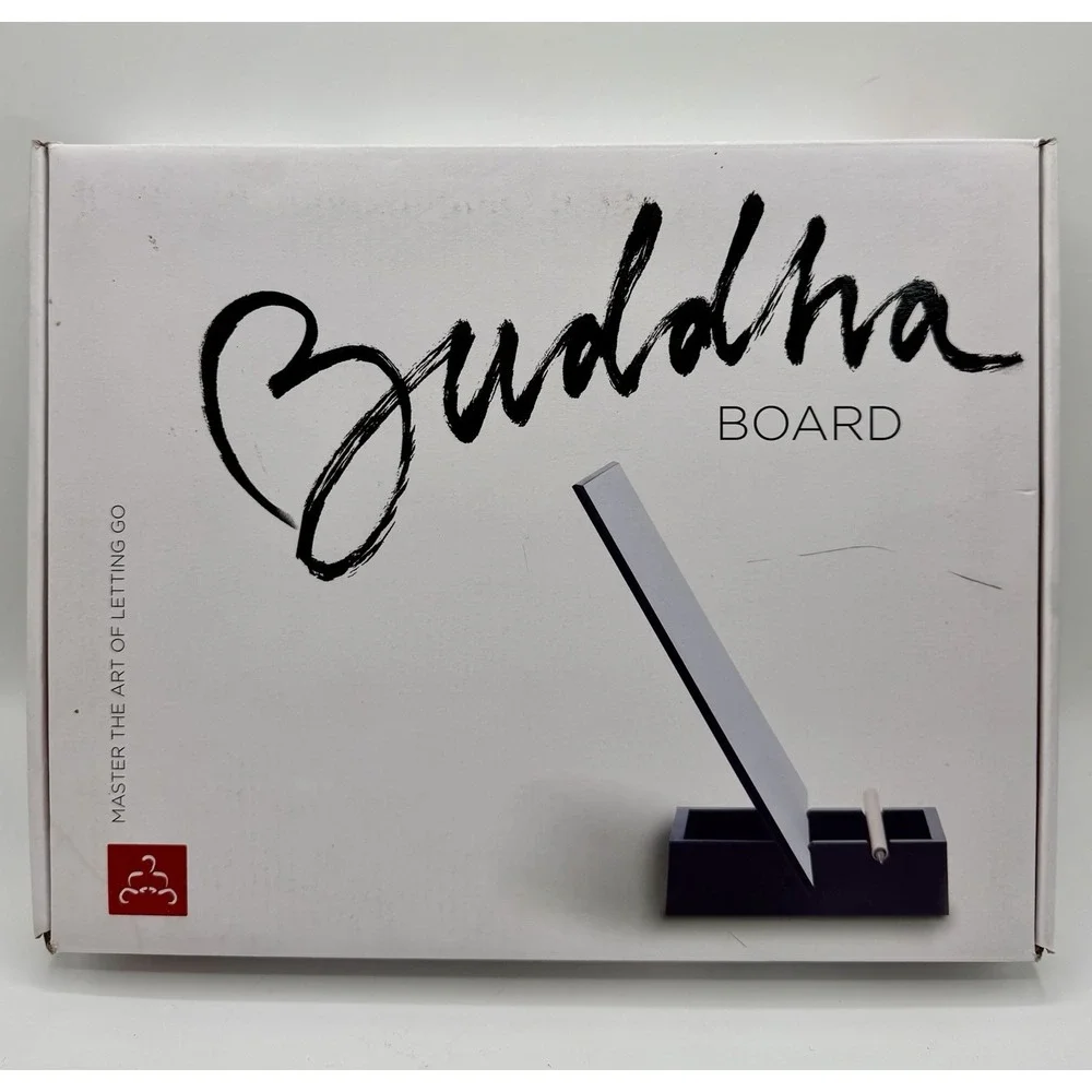 Buddha Board Water Painting Set Complete in Box. Board/Bamboo Brush/Water Tray/